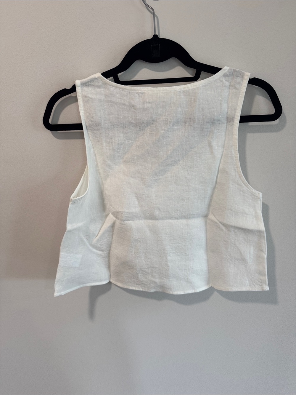 NEW Solai the Label Capri Linen Scoop Neck Tank - Picture 7 of 7